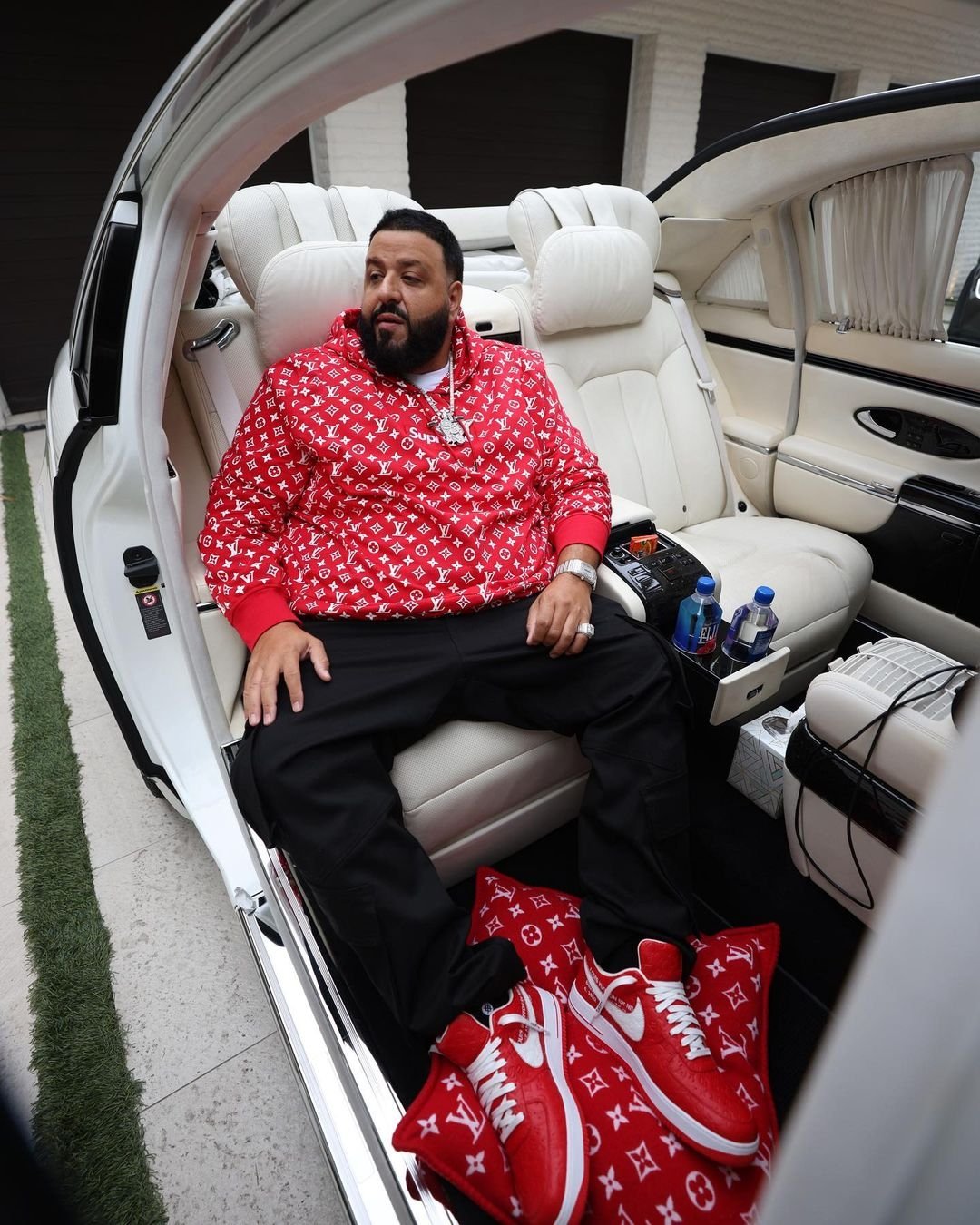 DJ Khaled LV Nike Air Force 1