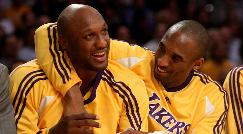 Kobe 與 Lamar Odom 的紫金王朝