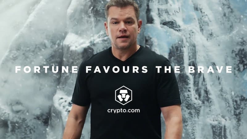 麥特戴蒙（Matt Damon）不只是 Crypto.com 代言人、更是投資人