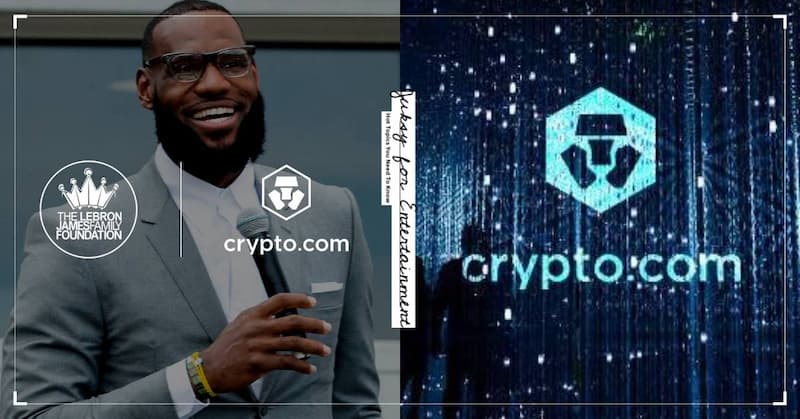 「詹皇」 LeBron James 與世界前五大加密貨幣交易所 Crypto.com 進行合作