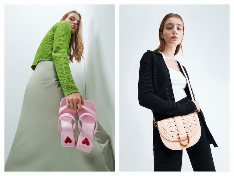 CHARLES & KEITH 2022 情人節系列，大膽可愛的心型設計，甜蜜展露無限愛意！