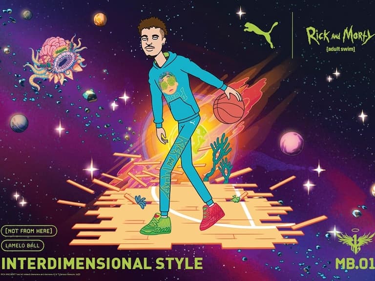 LaMelo Ball 鴛鴦鞋 PUMA x Rick and Morty MB.01 限量登台！