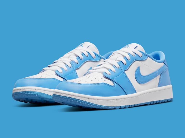 Air Jordan 1 Low Golf「UNC」強勢登場！經典北卡藍配色將於今年正式發售！