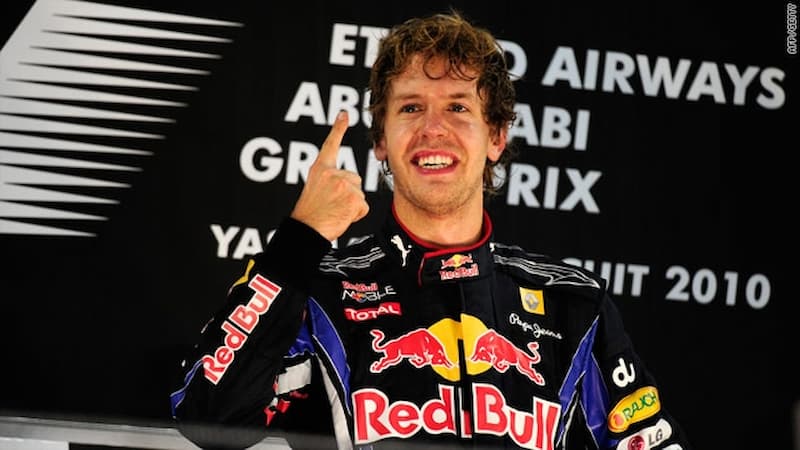 紅牛車手時期的 Sebastian Vettel