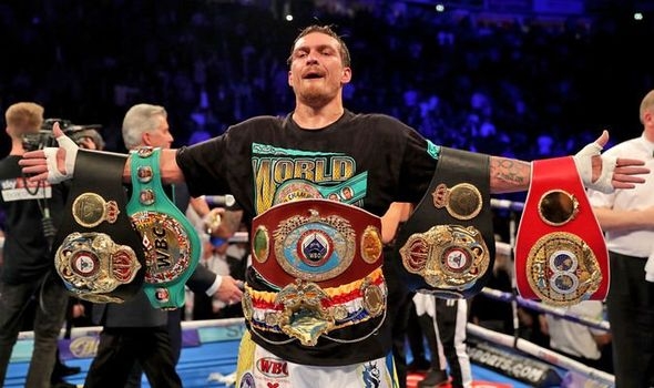 烏希克（Oleksandr Usyk）目前保持 19 勝 0 敗戰績