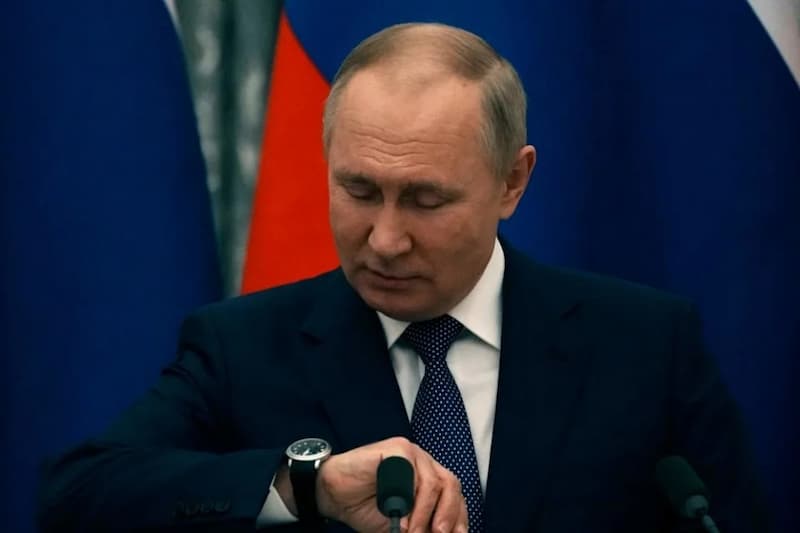 俄羅斯總統普丁也曾被拍到有配戴瑞士錶寶珀 (Blancpain)