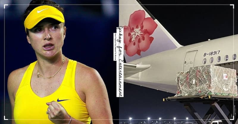 烏克蘭網球一姐 Elina Svitolina 轉發一則：「台灣送 27 噸醫療物資支援祖國」來感謝台灣！