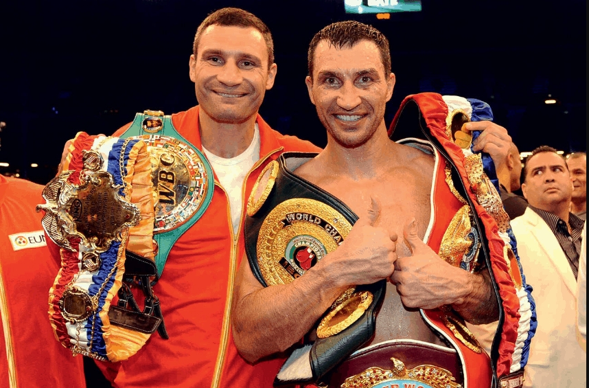 Vitali Klitschko、Wladimir Klitschko 皆是重量級世界拳王