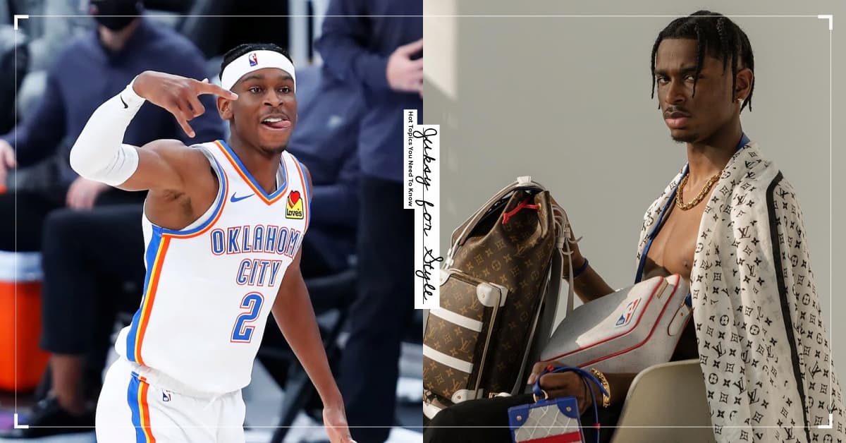 Nba 雷霆球星shai Gilgeous Alexander 私服穿搭超精彩 超帥打扮完勝聯盟多位球員 Juksy 街星