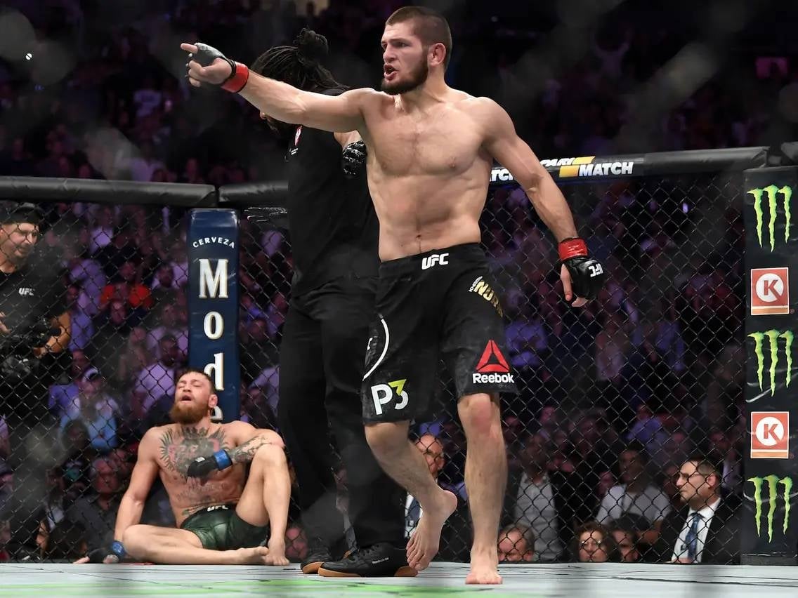 UFC 不敗的傳奇王者「小鷹」Khabib Nurmagomedov