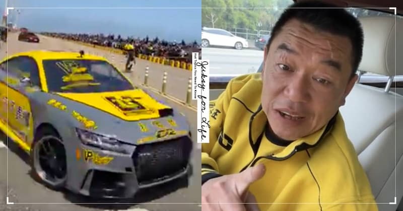 「台灣賽車教父」廖老大成績令粉絲滿意，跑三趟秒數均超越對手杰爺成績