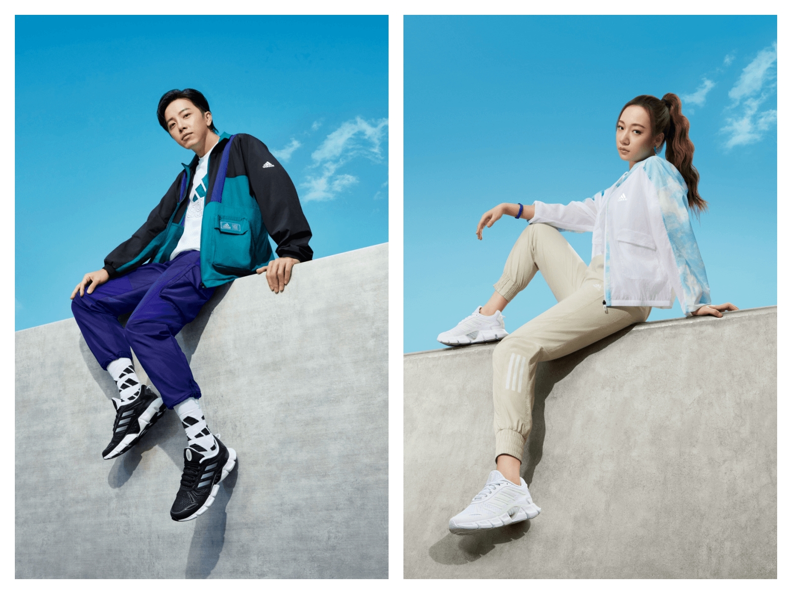 引爆夏季運動時尚潮流！adidas 聯手兩位形象大使坤達與Julia吳卓源，演繹全新進化CLIMACOOL 跑鞋及SUMMER ATTACK 系列服飾