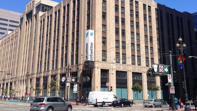 Twitter 總部在疫情期間因為改成遠距離上班，讓位於舊金山的公司內部無員工