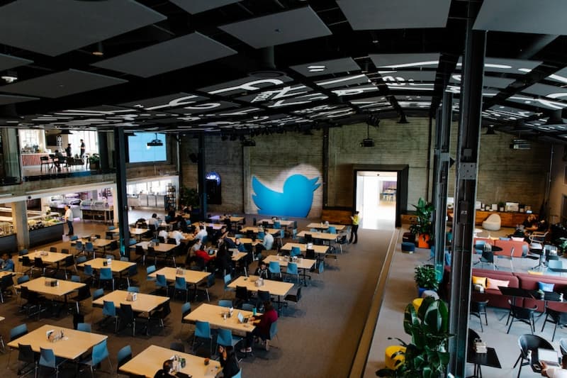 Twitter 位在舊金山的總部，疫情期間無員工在此上班