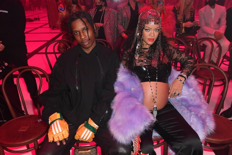 A$AP Rocky 與女友 Rihanna