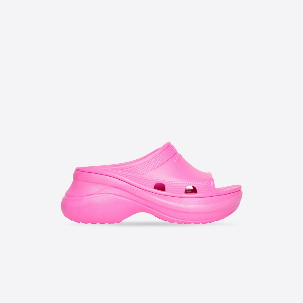 BALENCIAGA CROCS POOL 拖鞋式涼鞋