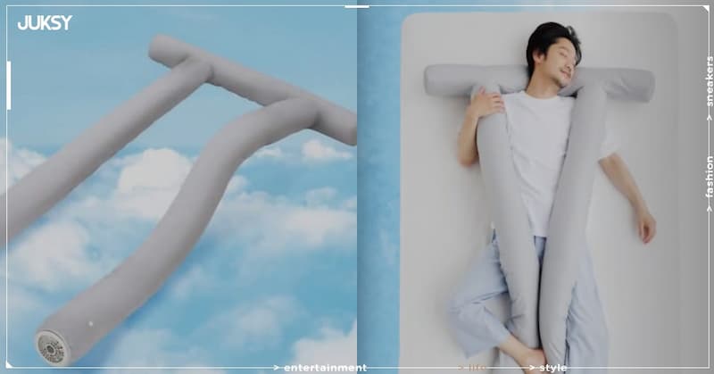 日本 Atex 公司推出「冷氣寢具快雲 SOYO」抱枕，內建風扇讓你從頭涼到腳！