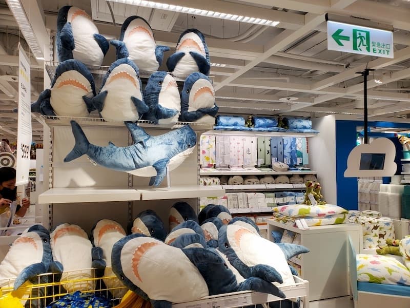 IKEA鯊魚玩偶