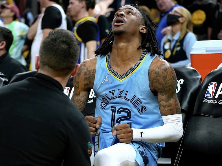 NBA／Poole 拉膝導致傷退？灰熊球星 Ja Morant 引用勇士教練「破壞準則」開噴對方！