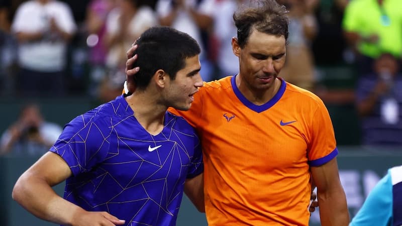 8 強賽爆冷第一次擊退自己偶像 Nadal