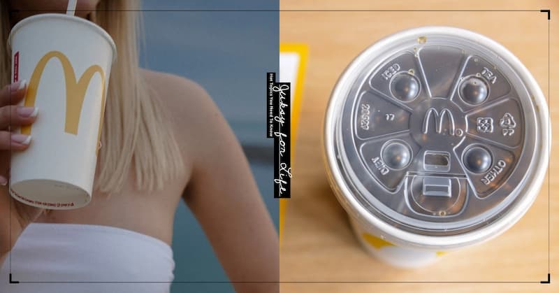 麥當勞飲料杯蓋上的「4 個圓點」設計藏巧思，網友驚呼：奇怪的知識又增加了！