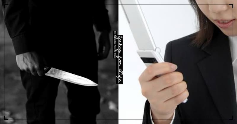 日本少女誤將男子的「折疊手機」看成刀子，報警抓人才發現烏龍一場！