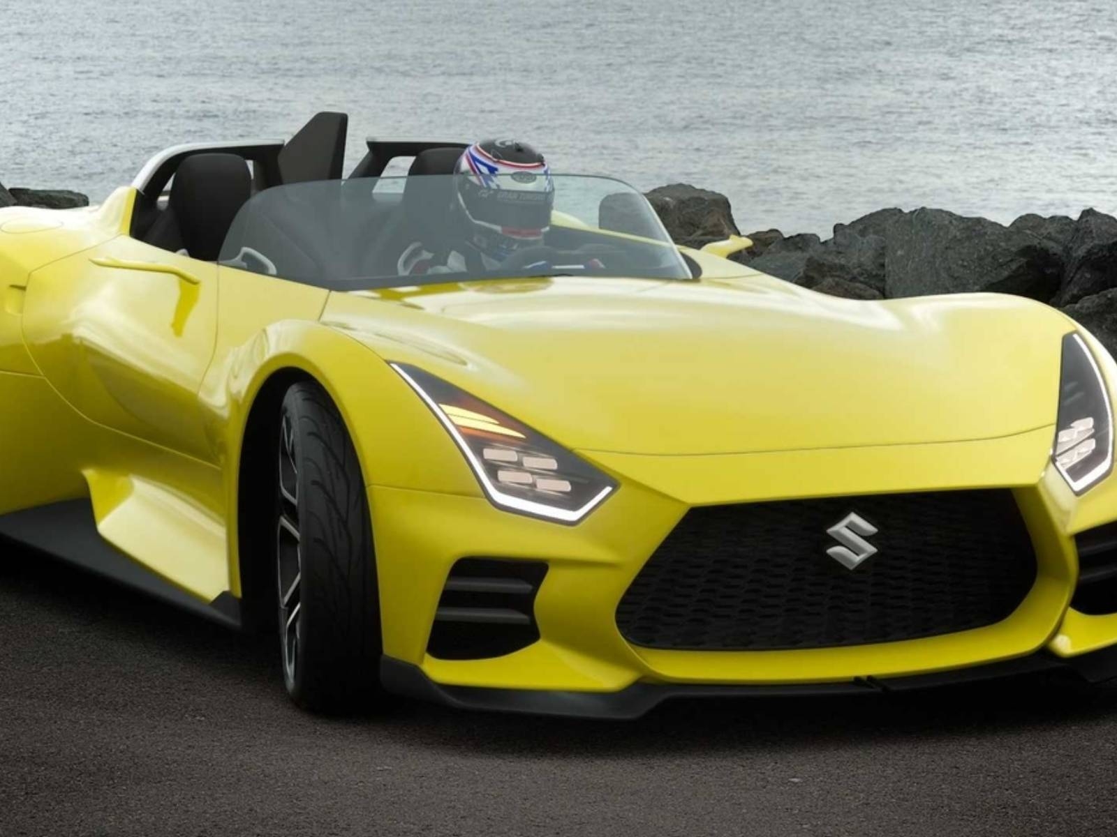Suzuki 新推 Vision Gran Turismo 虛擬敞篷概念車，擁重機引擎＋3 顆電動馬達！