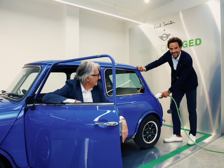 Paul Smith再度攜手MINI推出可持續概念車款MINI RECHARGED