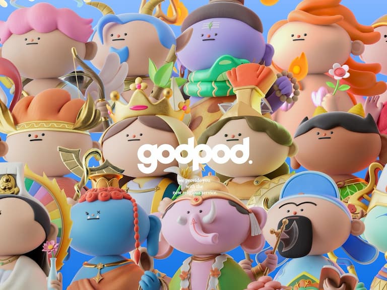 台灣知名影像團隊 Muzixiii Studio 釋出全新「GODPOD」NFT 項目,元宇宙信仰聖地開張!