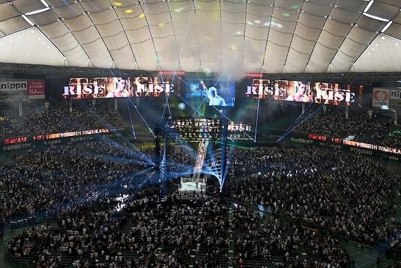 天心與武尊的世紀之戰，讓東京巨蛋人山人海，湧入 5 萬多名觀眾