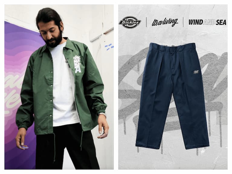 Dickies x WIND AND SEA乘風破浪釋出2022最新聯乘工裝褲