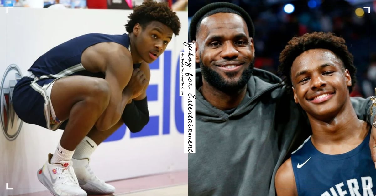 NBA LeBron James Bronny James