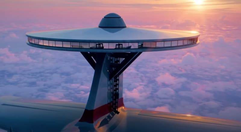 葉門裔德國籍影片創作者 Hashem Al-Ghaili，打造空中郵輪上的 360 度觀景平台