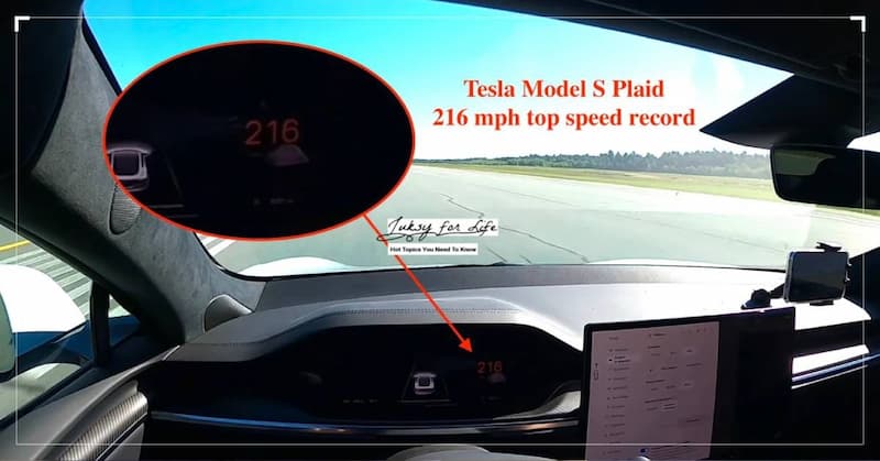 Model S Plaid 車內軟體遭破解，跑出最高時數 348 公里