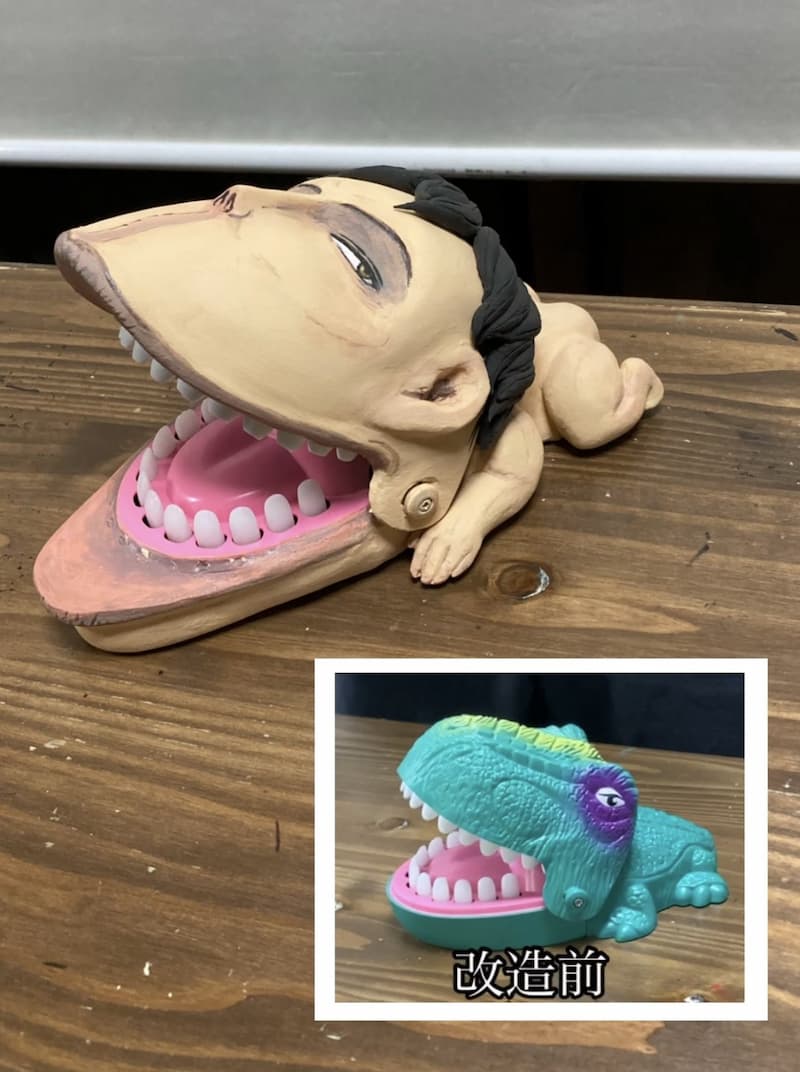 日本媽媽魔改 進擊的巨人咬手指玩具 車力巨人張開血盆大口太驚悚 Juksy 街星