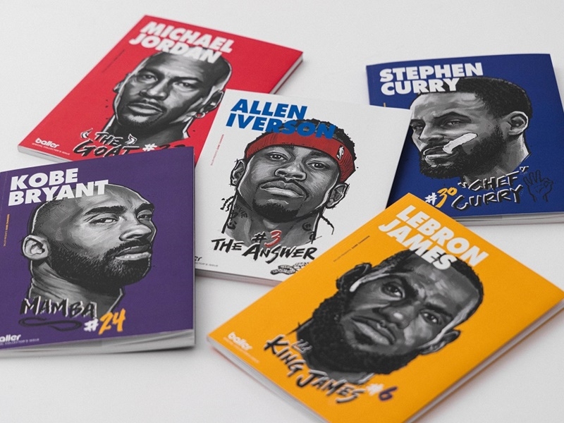 Michael Jordan、Kobe Bryant 等球星一次擁有！baller 籃球誌推出《NBA傳奇典藏特刊》，球迷淚喊：太佛啦！