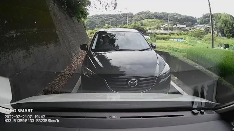 日本駕駛狹路會車竟以「猜拳」決定誰先走？