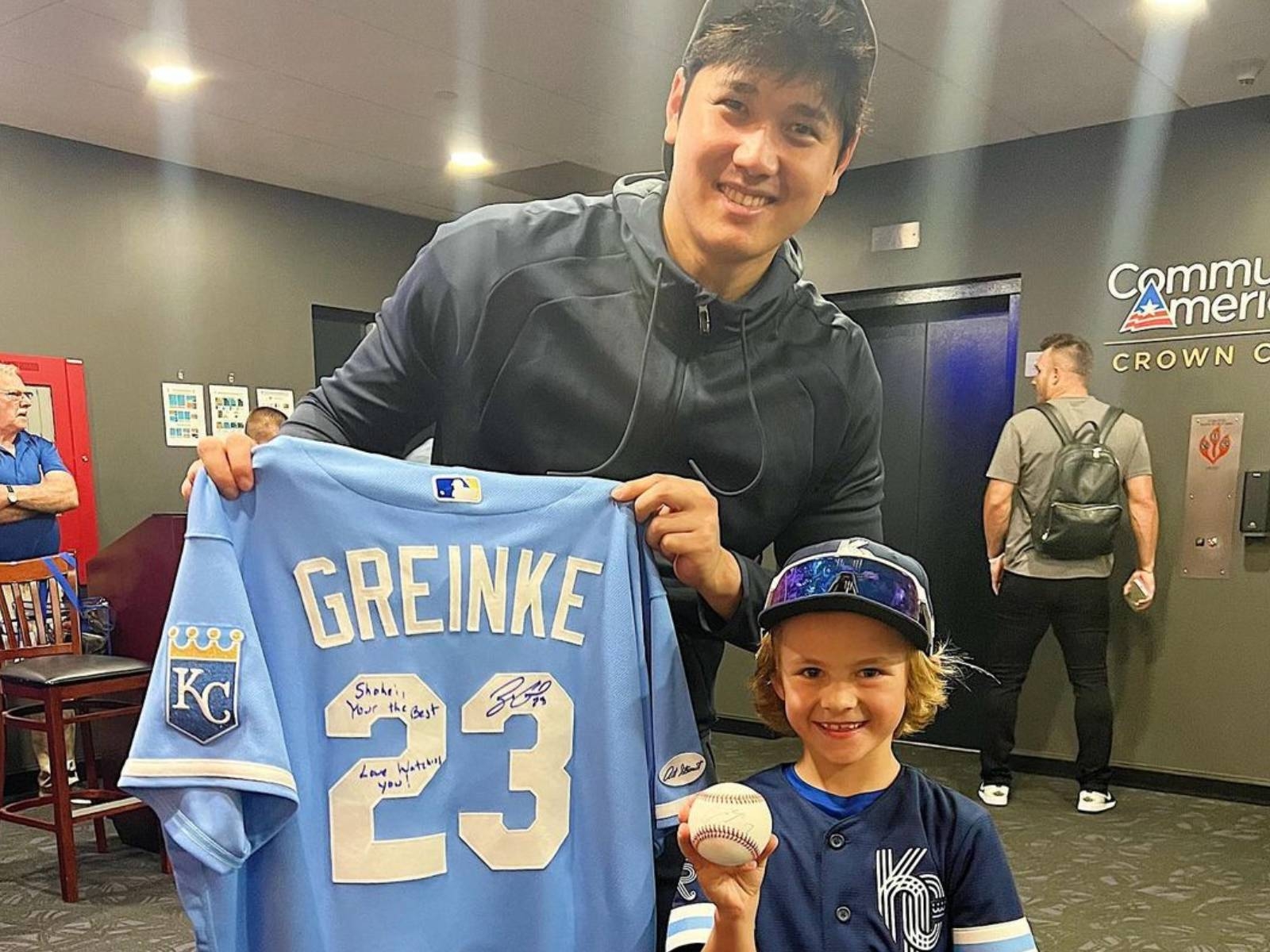 MLB／「Z 魔神」Zack Greinke 兒子想要大谷翔平敲滿貫全壘打，對手是老爸也沒關係！