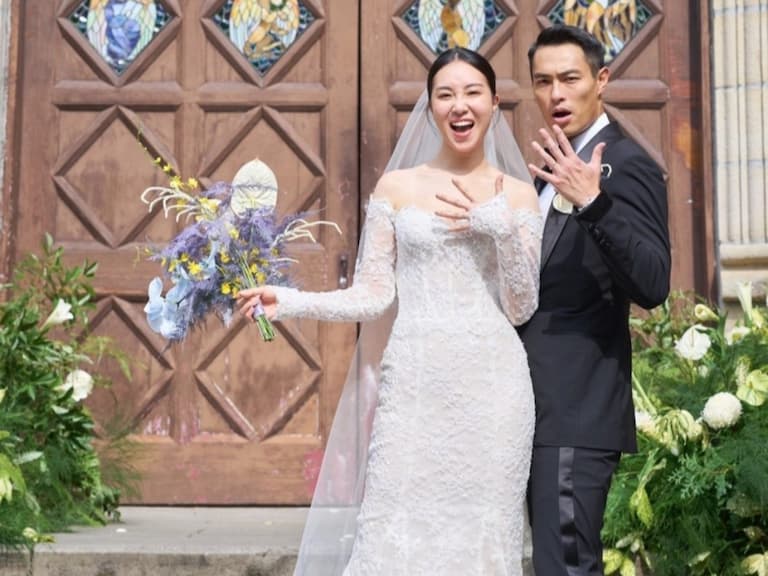 楊祐寧今晚補辦婚宴！與老婆 Melinda 上身的「絕美婚紗」直接幫你神出來了！