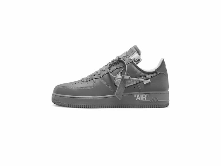 Off-White x Nike Air Force 1 Low "Grey" 最新配色釋出，高顏值灰色必須入手！