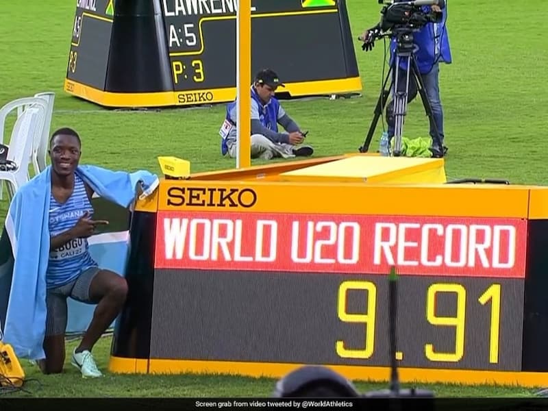 Letsile Tebogo 是有史以來 20 歲以下最快的人