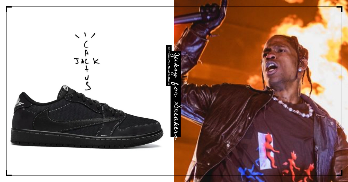 Travis Scott Air Jordan 1 Low 倒勾