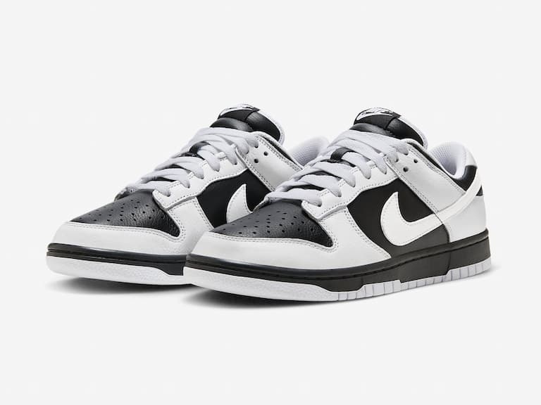 Nike 釋出 Dunk Low "Reverse Panda"「翻轉熊貓」球鞋，最新「黑白鞋」替代方案！