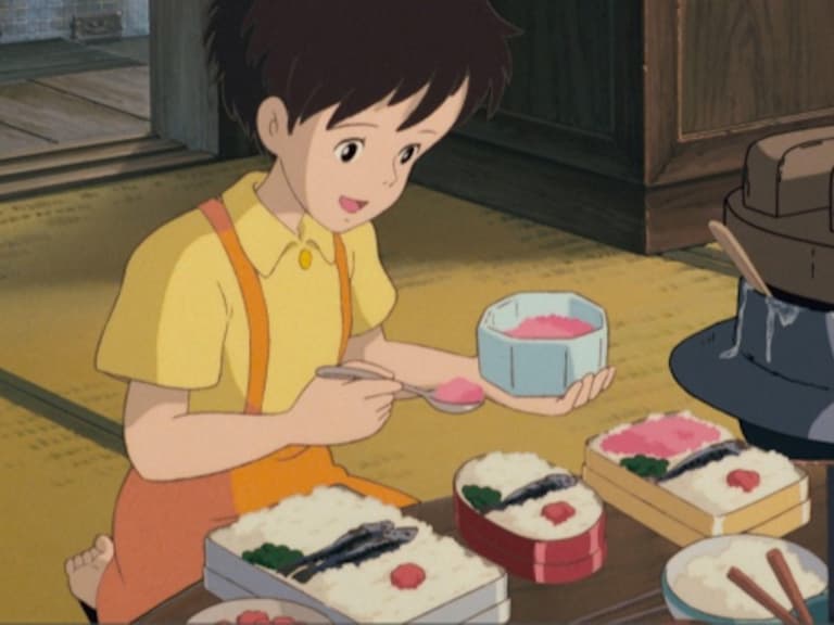 吉卜力實體重現《龍貓》小月手作經典「酸梅便當」!青豆、醃魚通通少不了!