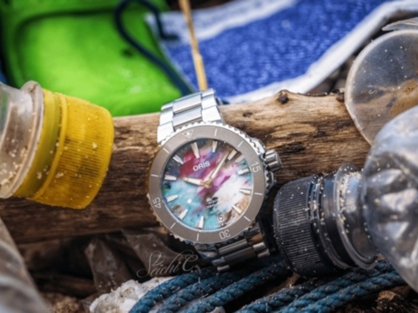 絕美錶款登場！與ORIS「海洋攝影展」一起永續、關心海洋生態！
