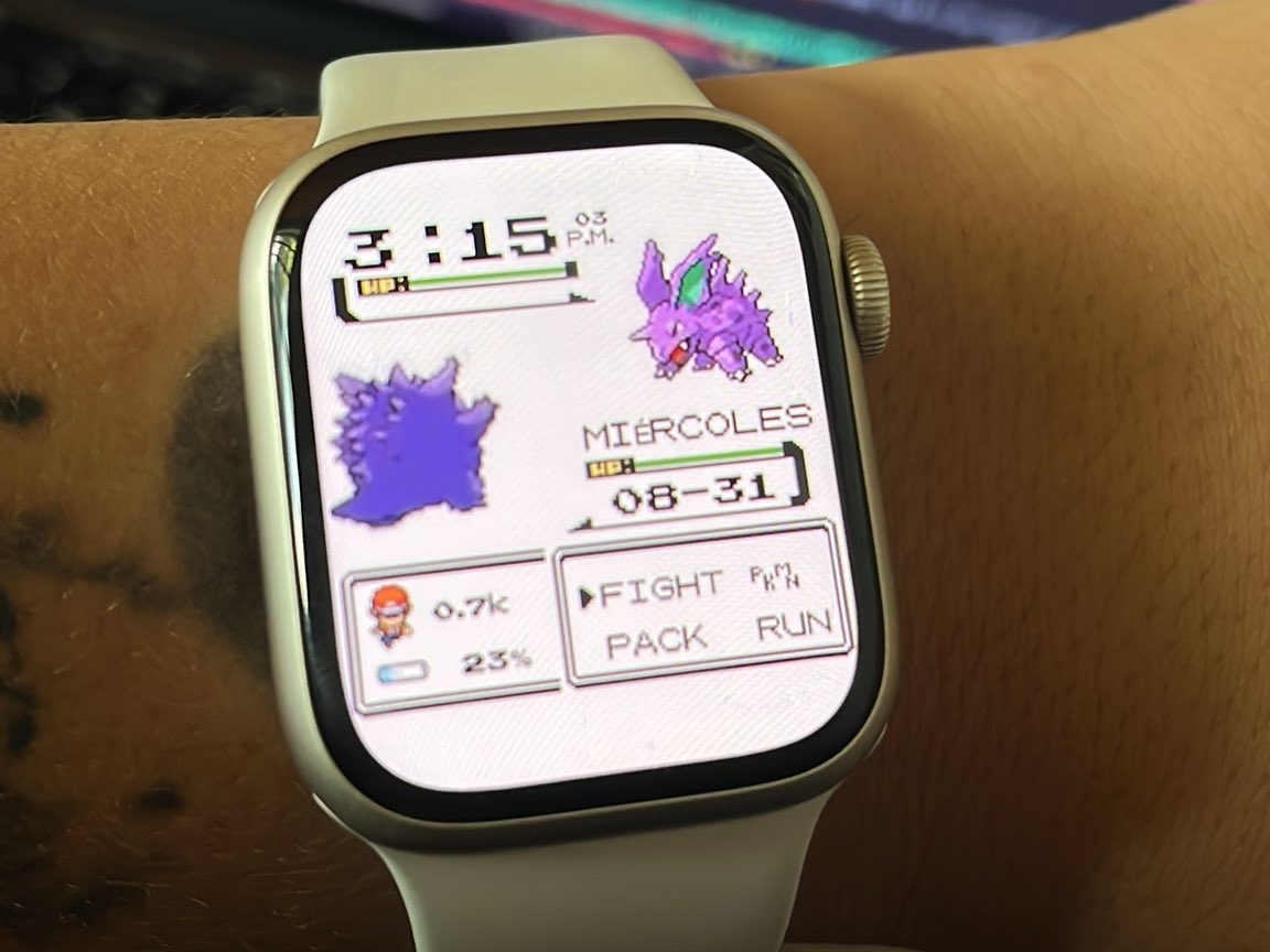 Apple Watch 再現經典「寶可夢 Pokémon 對戰錶面」，此篇告訴你步驟如何呈現！