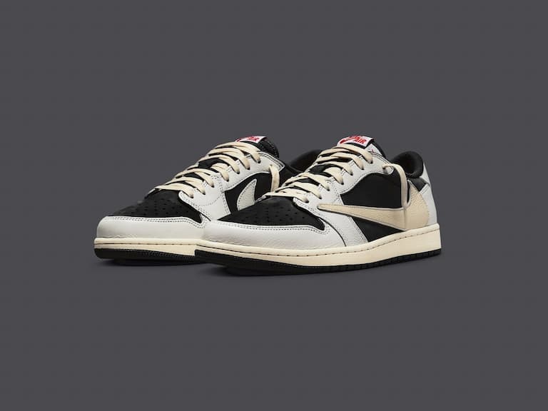 Travis Scott x Air Jordan 1 Low OG "Sail Black" 聯名款即將登場,這雙「黑摩卡」可能是女性專屬?