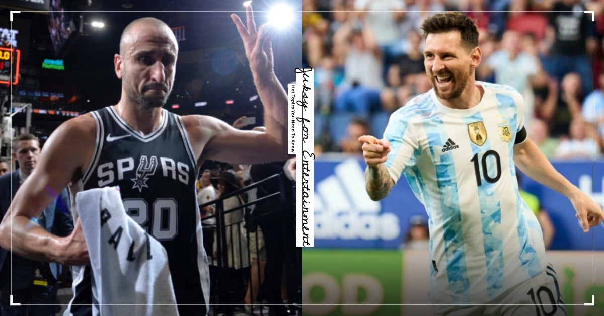 Manu Ginobili Lionel Messi