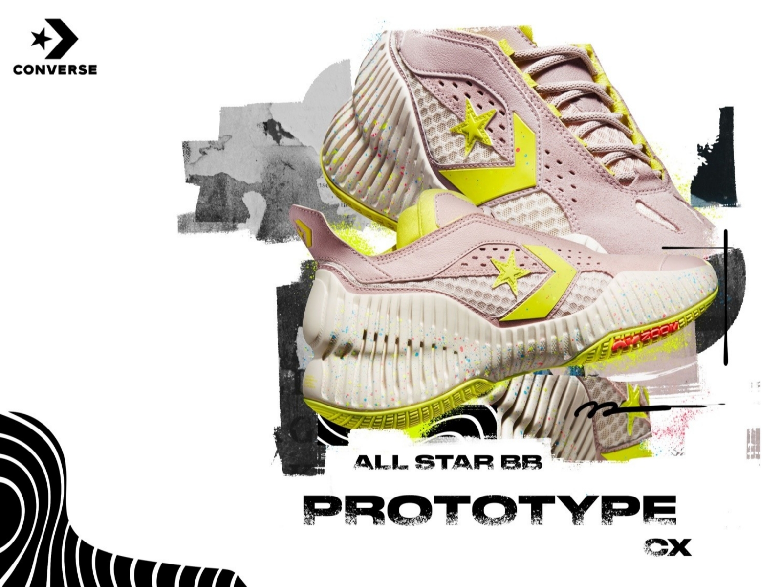 CONVERSE全新推出All Star BB Prototype CX籃球鞋，Viva Las Vegas配色籃球系列同步發售，強音登場