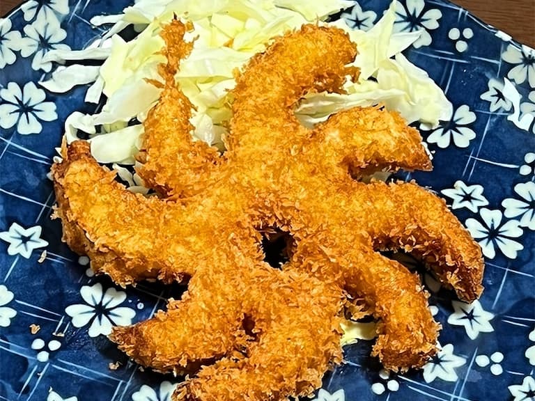 日本推特 Twitter 網友自製「颱風可樂餅」，每年技術都在進化！